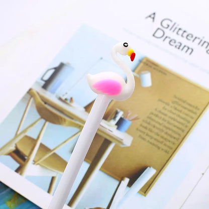 Pretty Flamingo Gel Pen - Tinyminymo