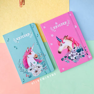 Pretty Unicorn Notebook - Tinyminymo