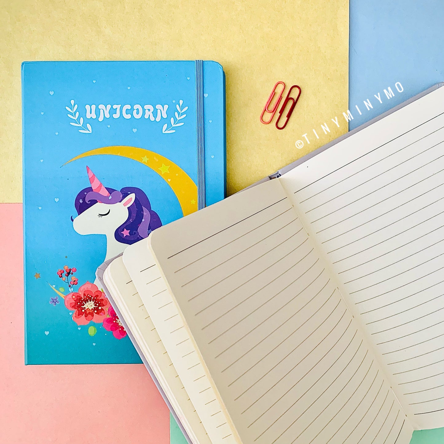 Pretty Unicorn Notebook - Tinyminymo