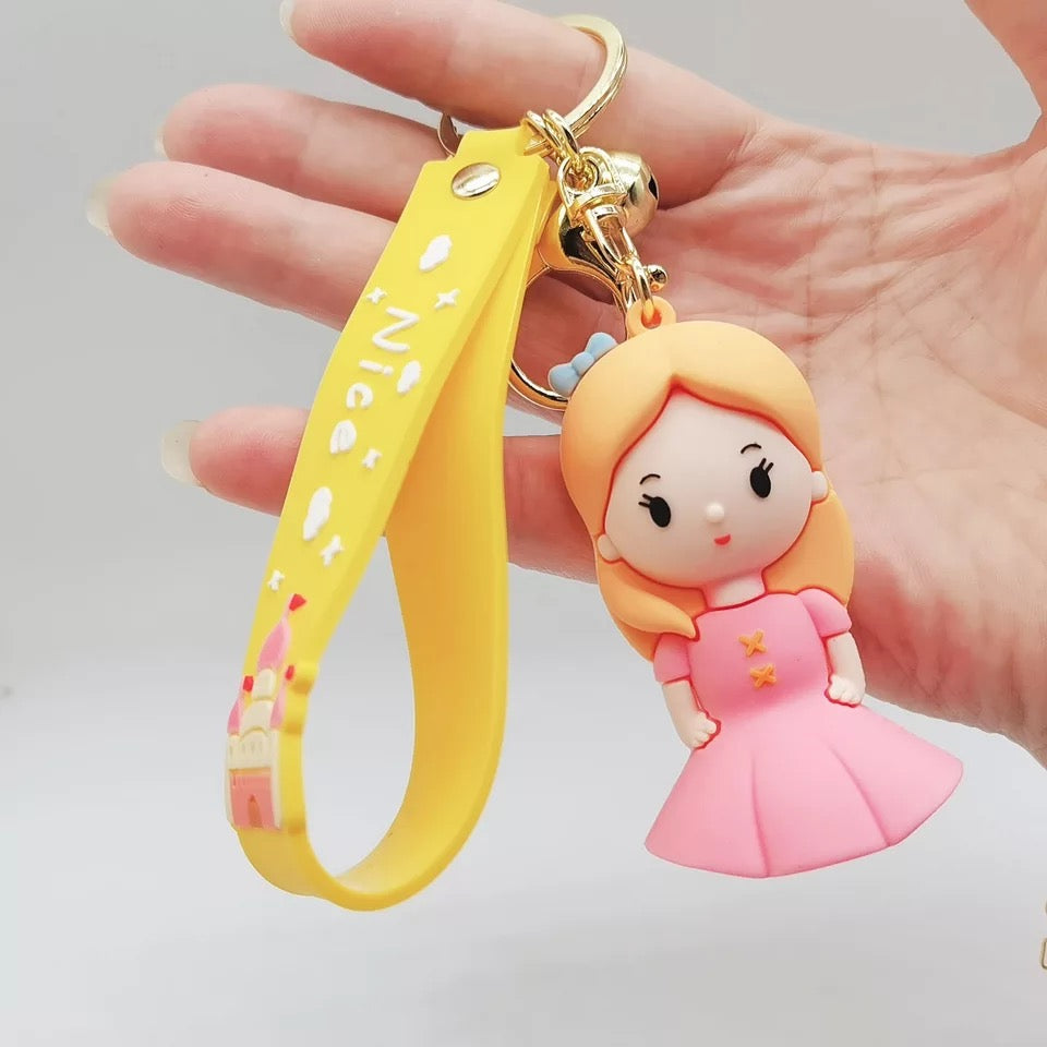 Cute Prince and Princess 3D Keychain Online