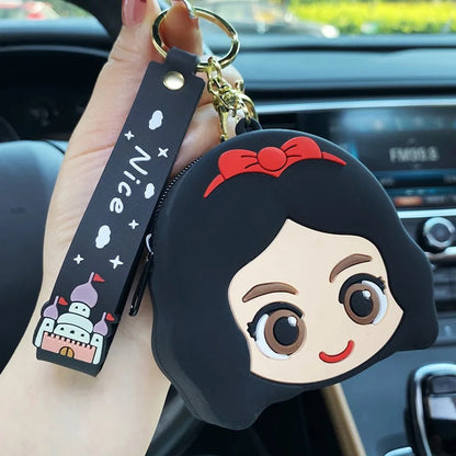 Princess Coin Pouch Keychain - Tinyminymo