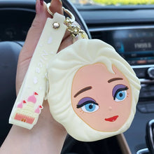 Load image into Gallery viewer, Princess Coin Pouch Keychain - Tinyminymo

