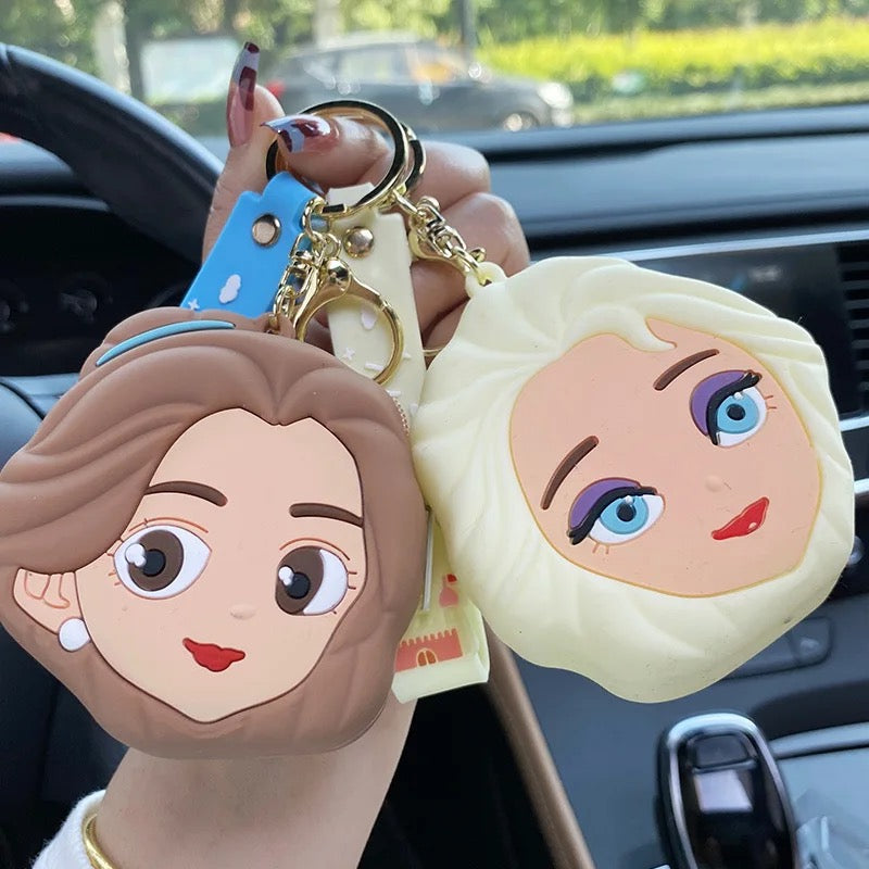 Princess Coin Pouch Keychain - Tinyminymo