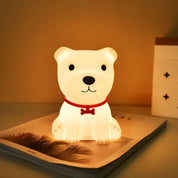 Puppy Silicone Night Light - Tinyminymo