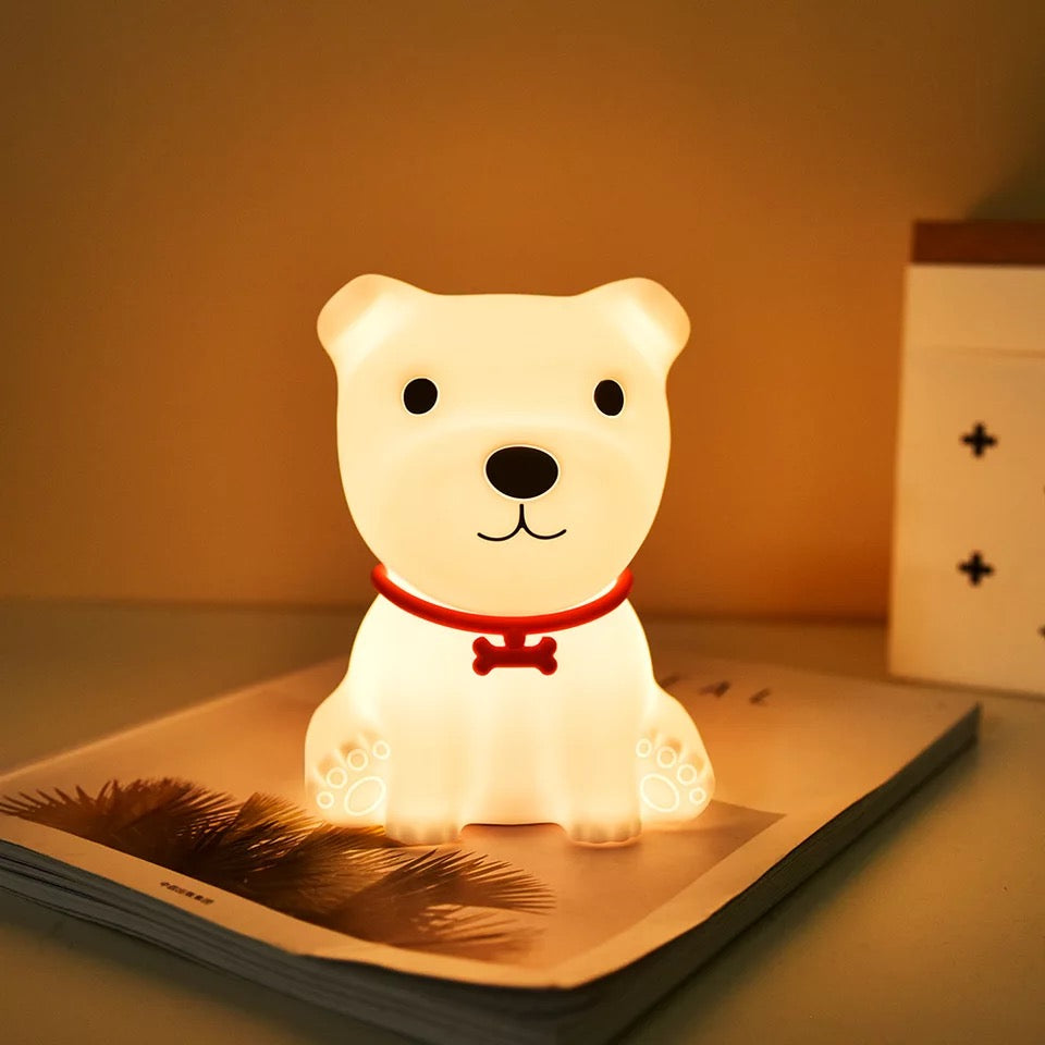 Puppy Silicone Night Light - Tinyminymo