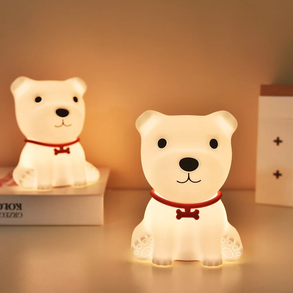 Puppy Silicone Night Light - Tinyminymo