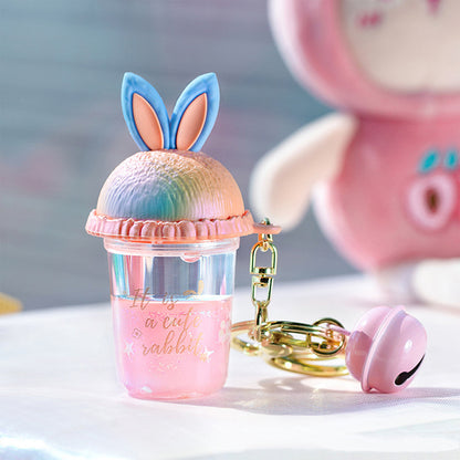 Rabbit Boba Keychain - Tinyminymo