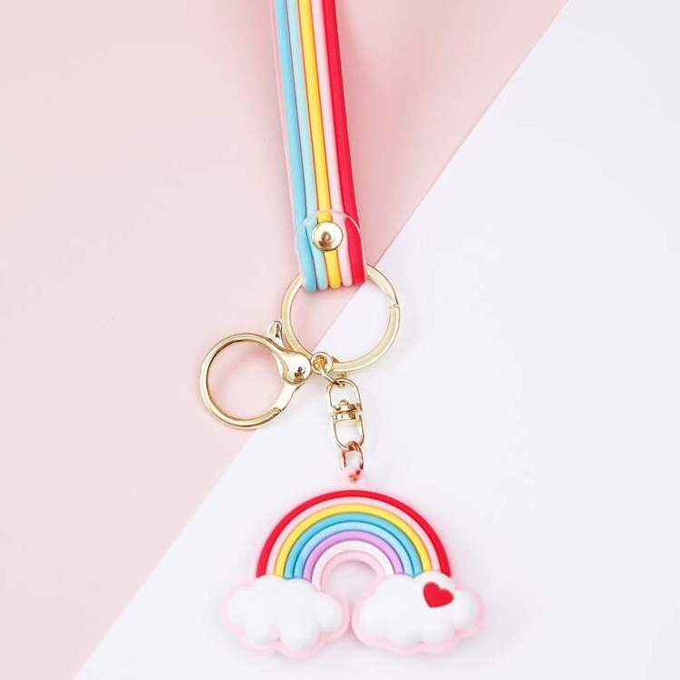 Rainbow Keychain - Tinyminymo