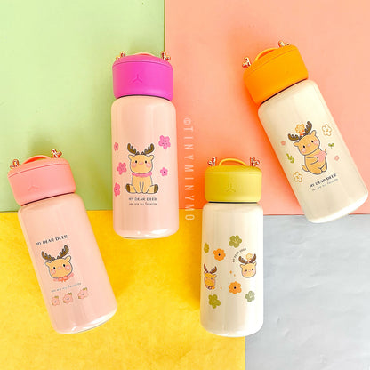 Insulated Reindeer Bottle - Tinyminymo