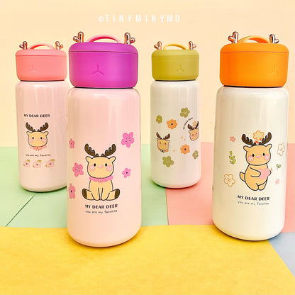 Insulated Reindeer Bottle - Tinyminymo