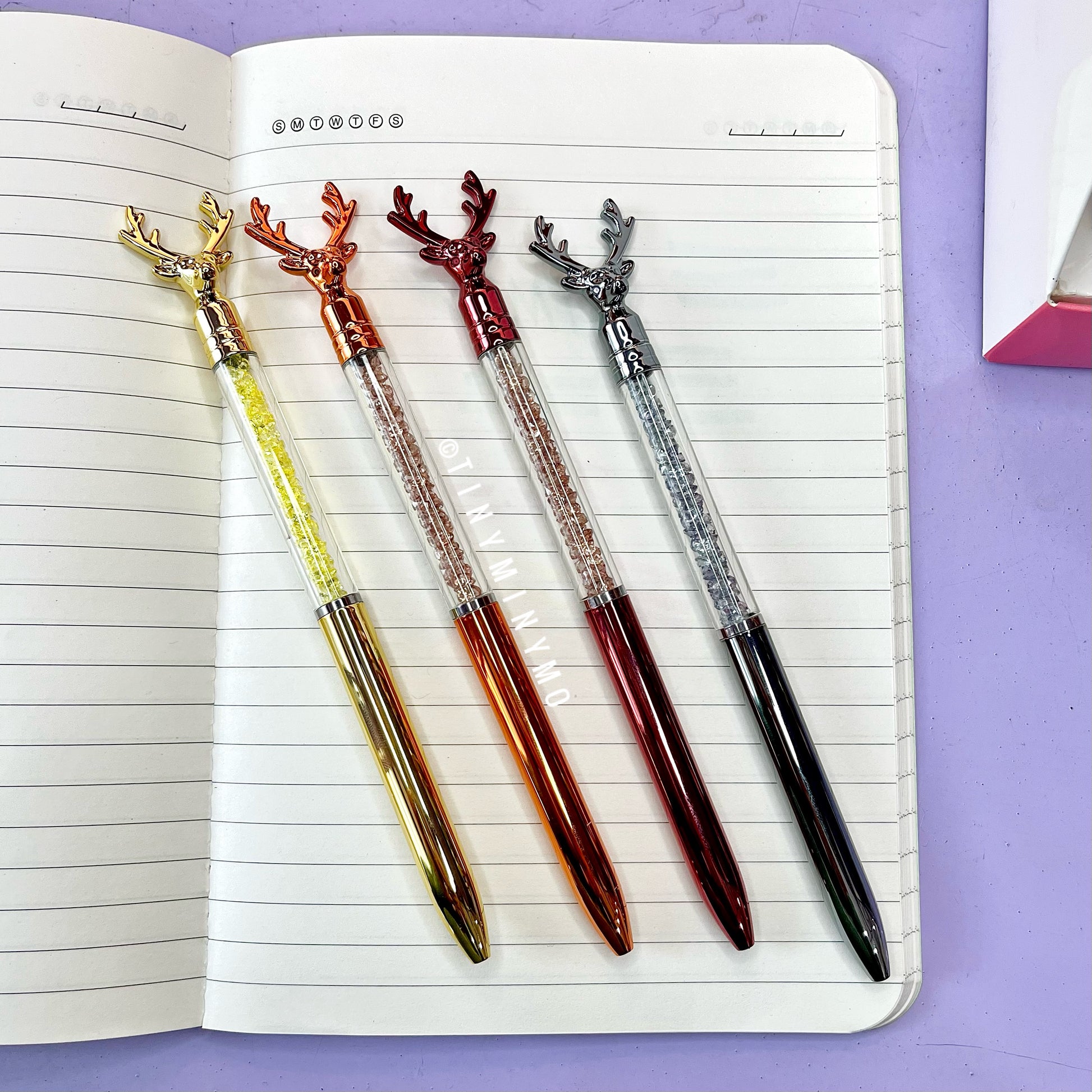 Reindeer Crystal Pen - Tinyminymo