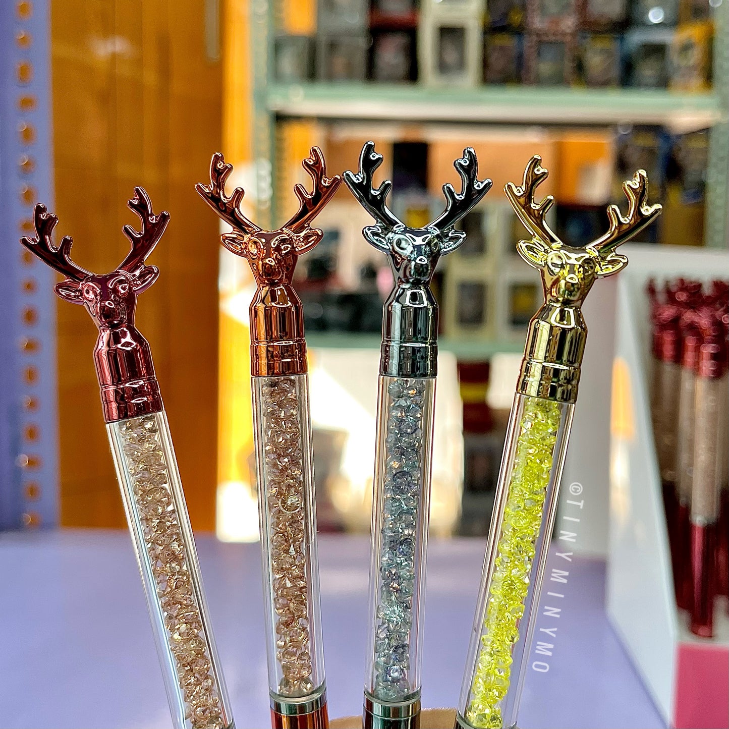 Reindeer Crystal Pen - Tinyminymo