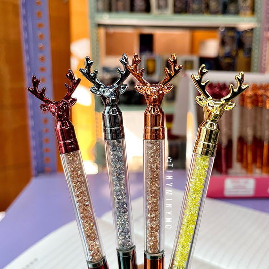 Reindeer Crystal Pen - Tinyminymo