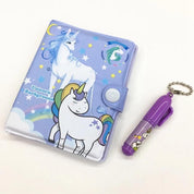 Mini Diary with Pen - Unicorn - TinyMinyMo