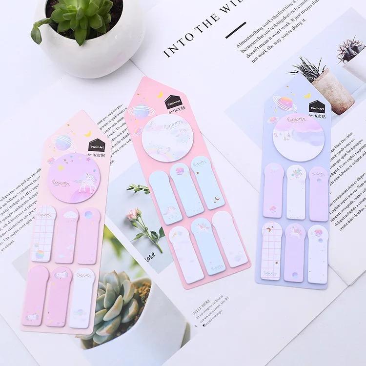 Unicorn Sticky Notes - TinyMinyMo