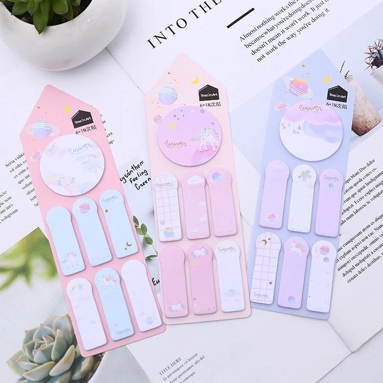 Unicorn Sticky Notes - TinyMinyMo