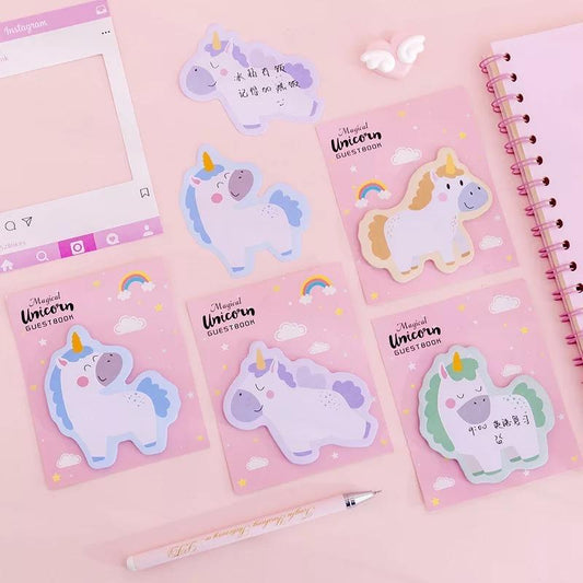 Magical Unicorn Sticky Notes - TinyMinyMo