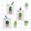 Cactus Shaped Sticky Notes