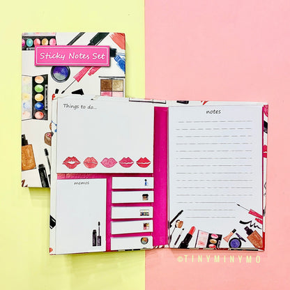 Post It Sticky Notebook - MakeUp - TinyMinyMo