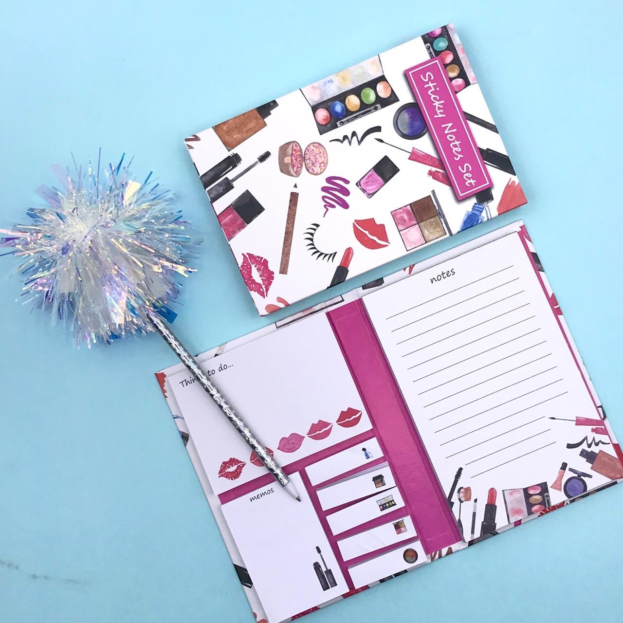 Post It Sticky Notebook - MakeUp - TinyMinyMo
