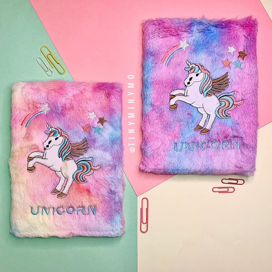 Plush Unicorn Diary - TinyMinyMo