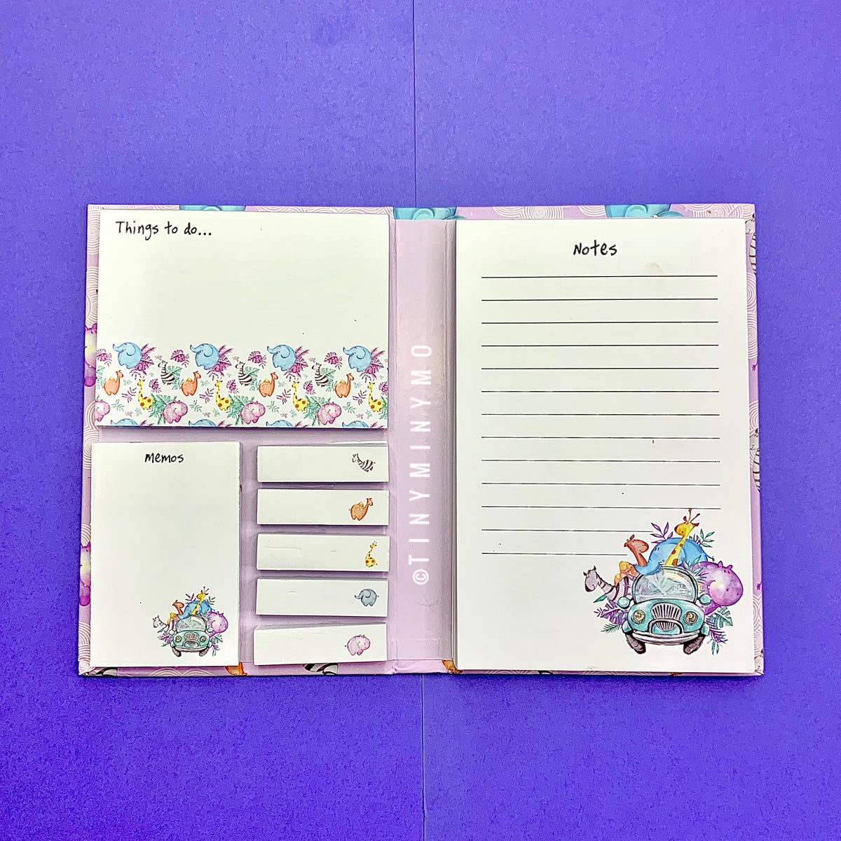 Post It Sticky Notebook - Baby Animals