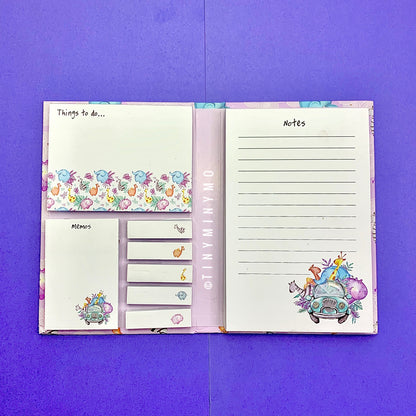 Post It Sticky Notebook - Baby Animals