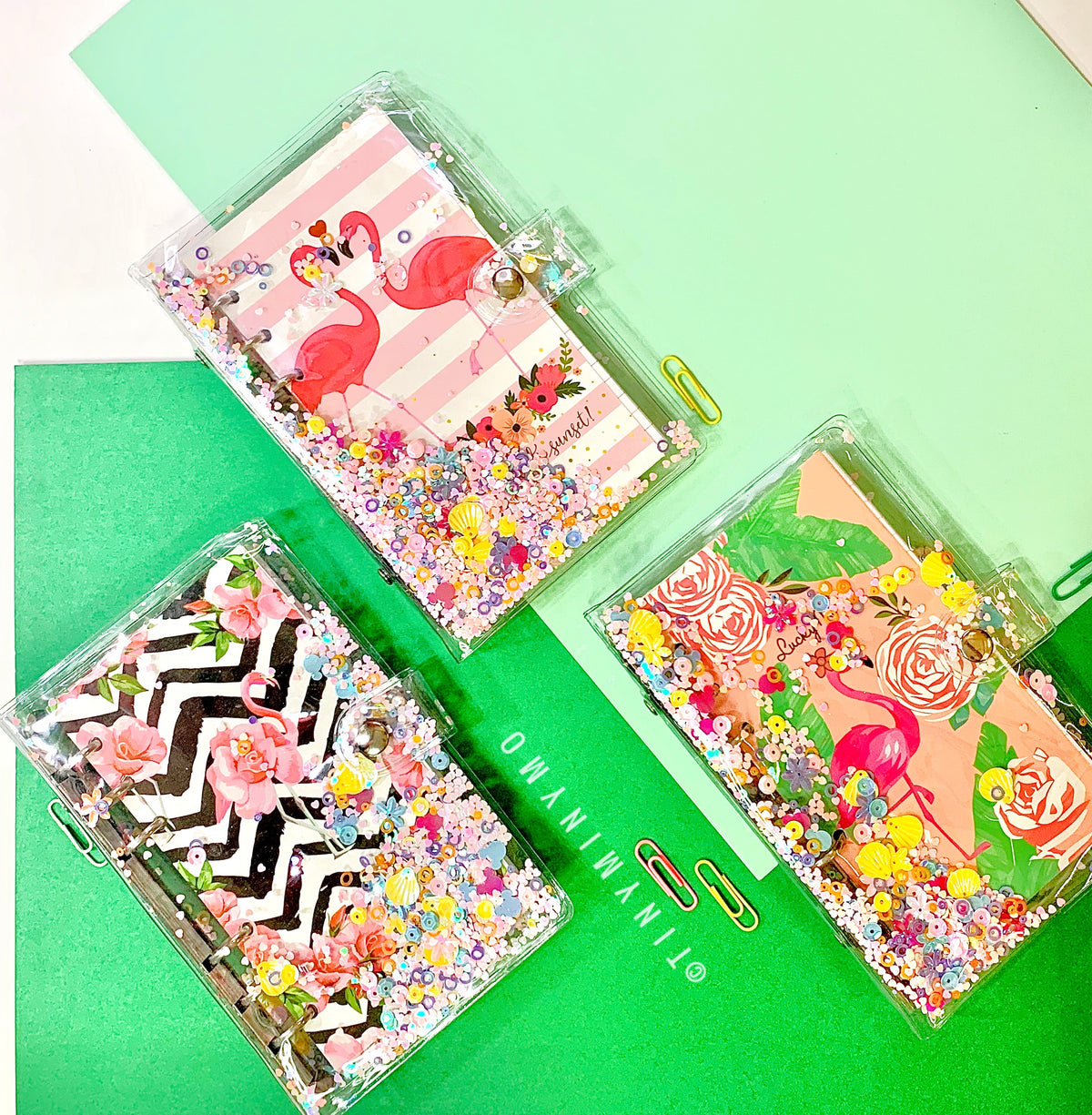 Confetti Cover Flamingo Diary