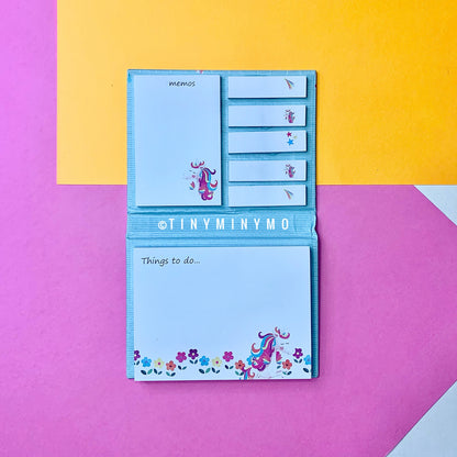 Post It Sticky Notebook - Unicorn