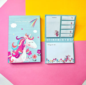 Post It Sticky Notebook - Unicorn