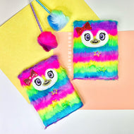 Plush Penguin Diary Set