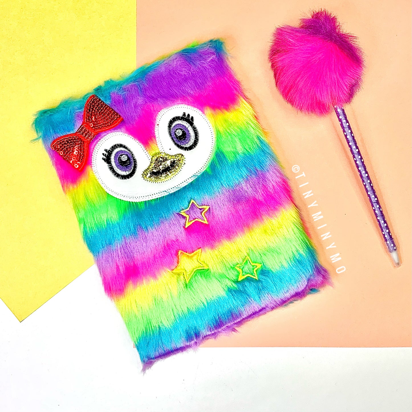 Plush Penguin Diary Set
