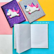 Load image into Gallery viewer, Squishy Unicorn Notebook
