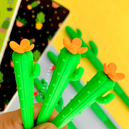 Erasable Cactus Pen Set