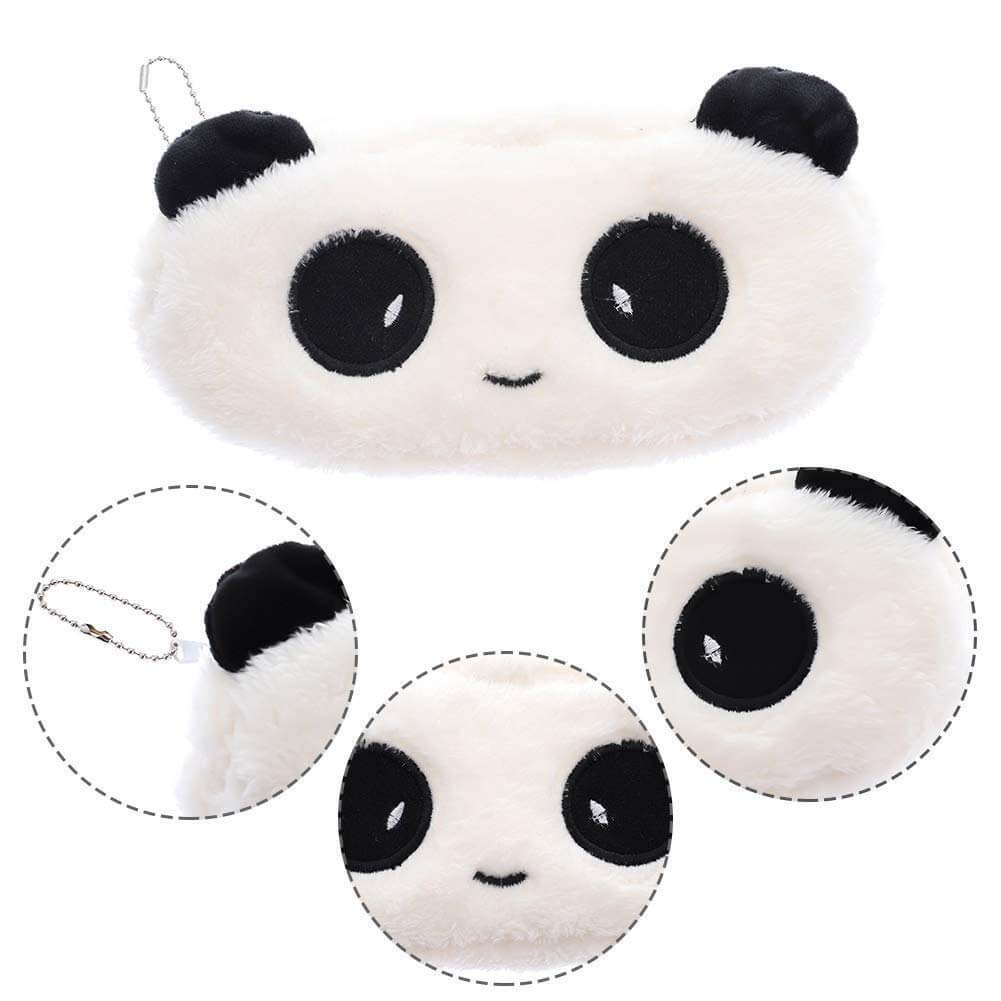 Plush Panda Zipper Pouch - Tinyminymo