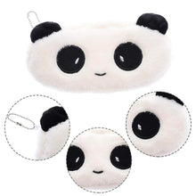 Load image into Gallery viewer, Plush Panda Zipper Pouch - Tinyminymo
