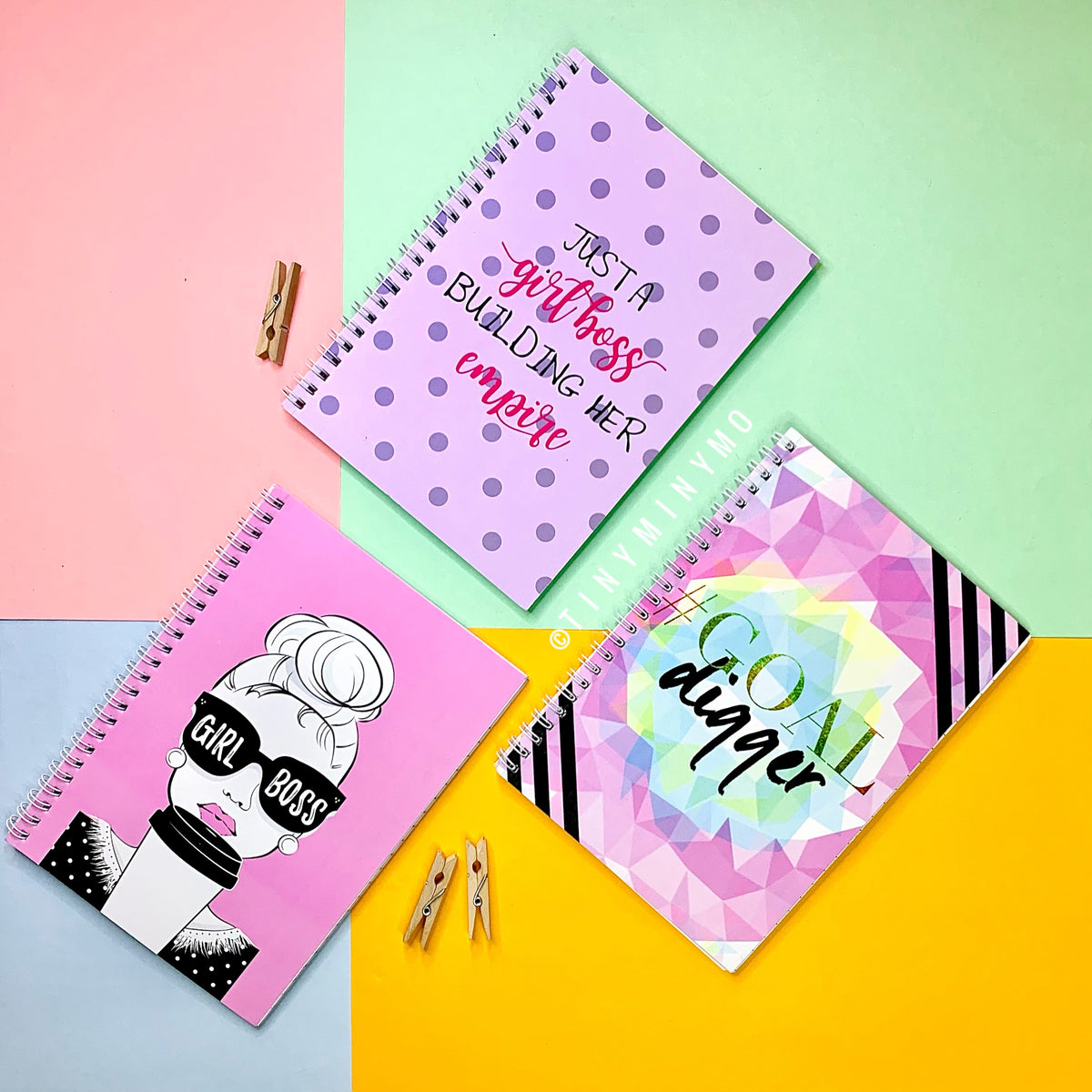 Girl Boss Spiral Notebook