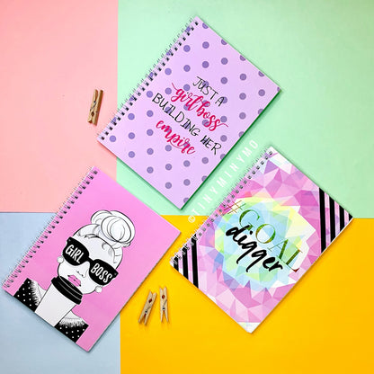 Girl Boss Spiral Notebook