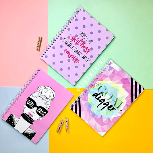 Girl Boss Spiral Notebook