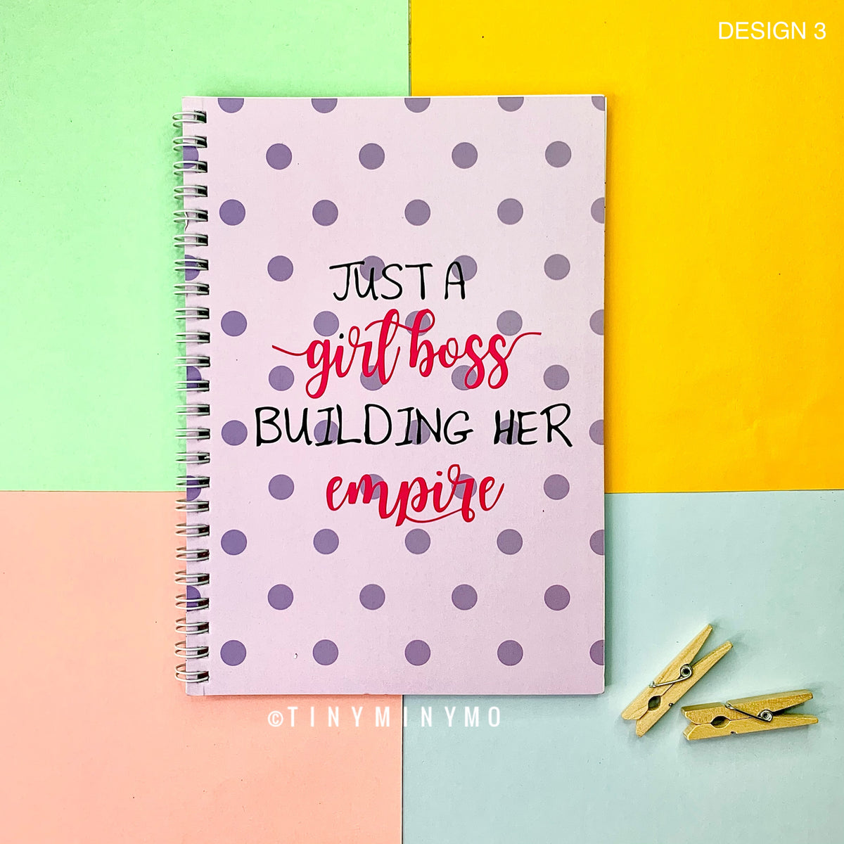 Girl Boss Spiral Notebook