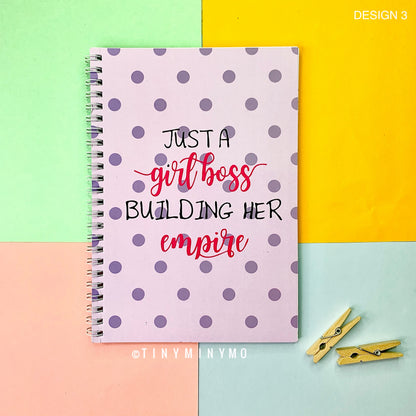 Girl Boss Spiral Notebook