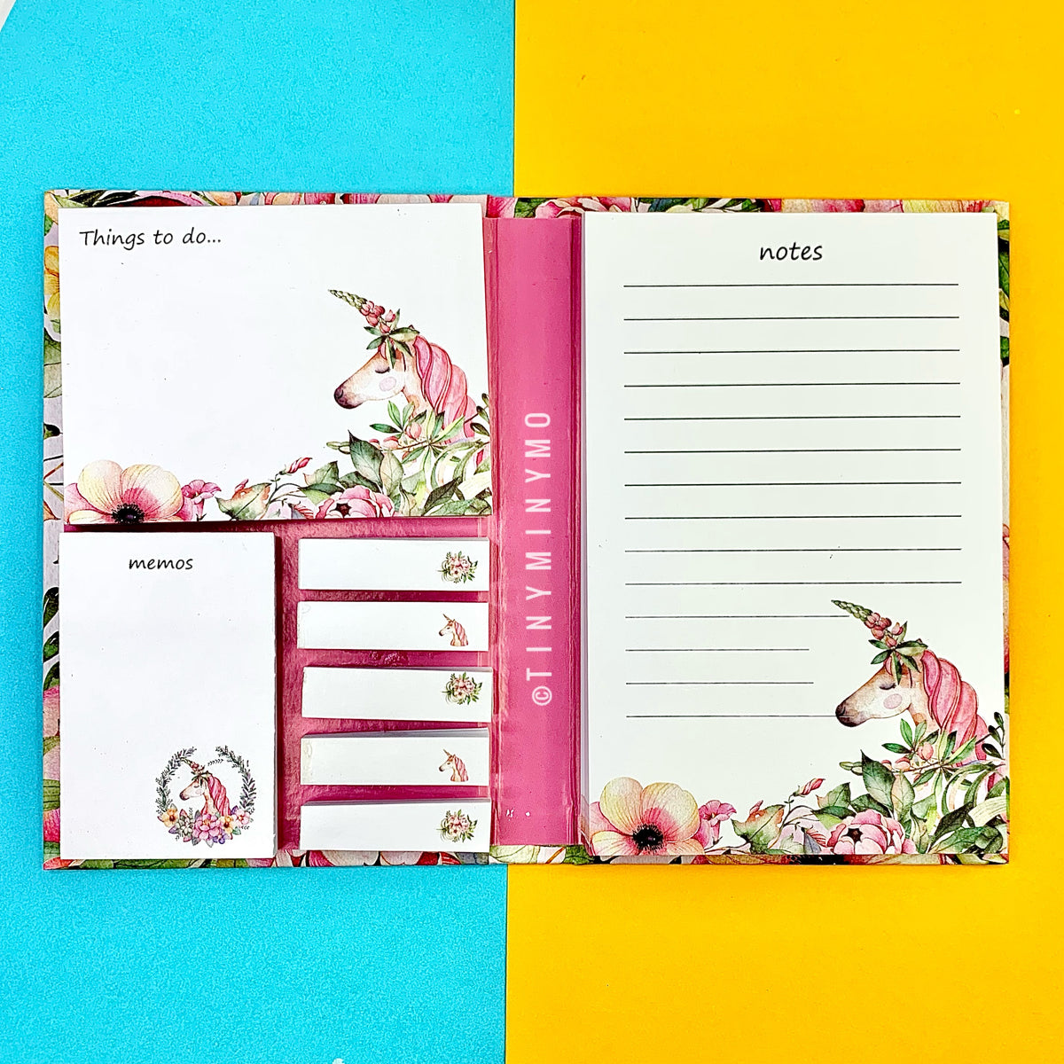 Post It Sticky Notebook - Mystical Unicorn