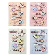 Load image into Gallery viewer, Owl Paperclips - Set of 4
