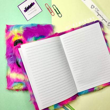 Multicolor Plush Panda Diary