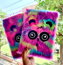 Load image into Gallery viewer, Multicolor Plush Panda Diary
