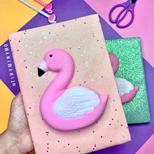 Load image into Gallery viewer, Squishy Flamingo Diary
