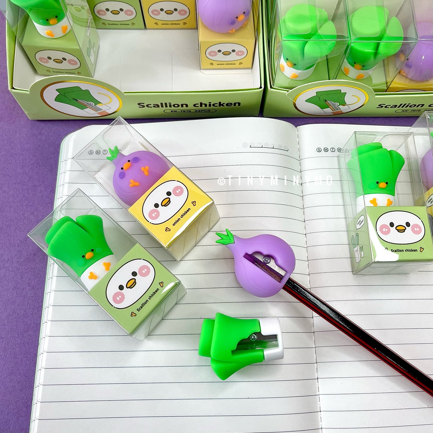 Scallion Chicken Pencil Sharpener - Tinyminymo