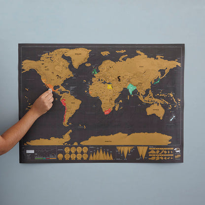 Scratch World Map - Tinyminymo