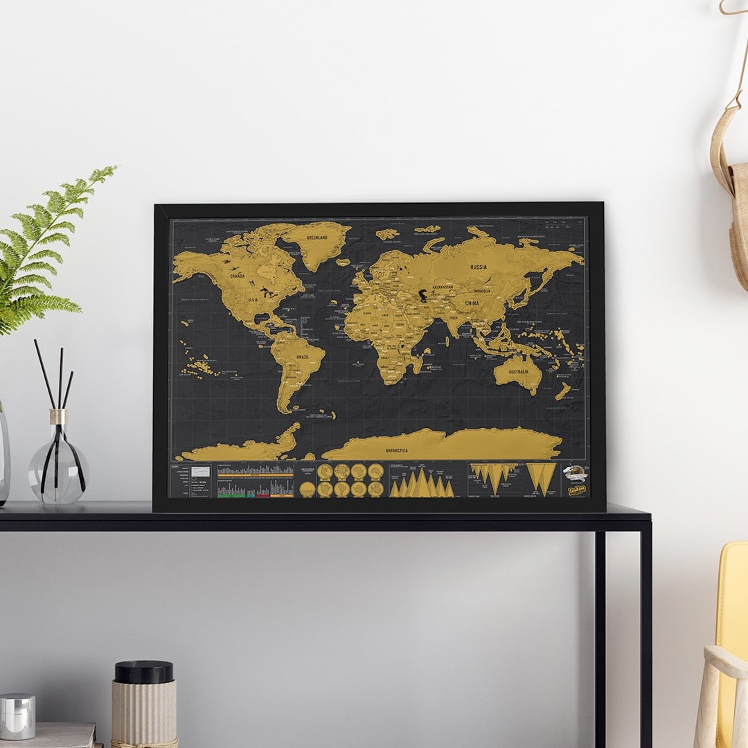 Scratch World Map - Tinyminymo