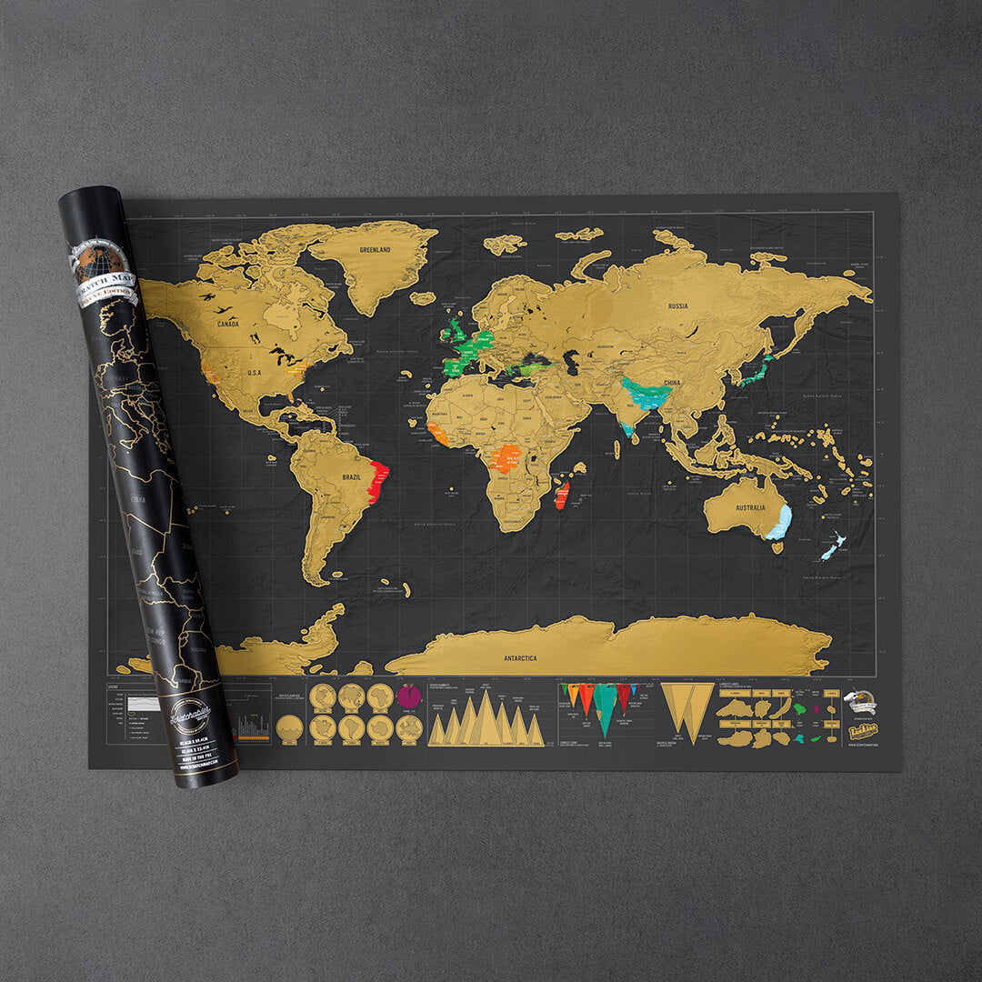 Scratch World Map - Tinyminymo